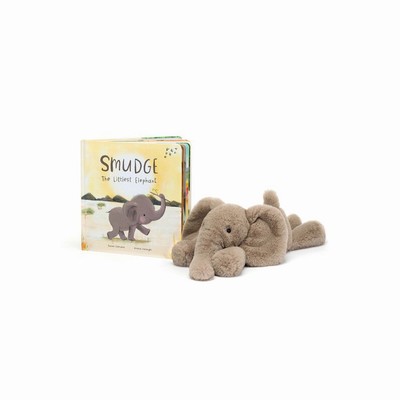 Jellycat Smudge the Littlest Elefante and Smudge Elefante Medium | RQGJ-48706